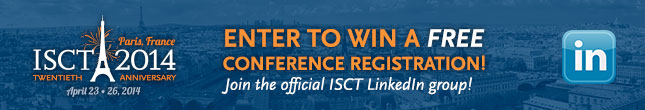Enter to Win: Free ISCT 2014 Conference Registration in Paris, France!